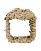 Rond de serviette poisson de mer Borneo naturel - 3,5x3,5 cm