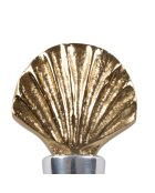Tappo di bottiglia St-Jacques in alluminio dorato BTE Sunny - 10,5x4 cm