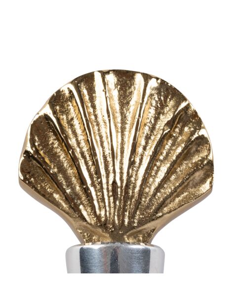 Tappo di bottiglia St-Jacques in alluminio dorato BTE Sunny - 10,5x4 cm