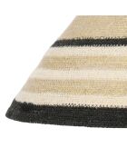 2 cavi a sospensione Sumatra E27 1,30 m naturale/nero