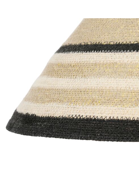 2 cavi a sospensione Sumatra E27 1,30 m naturale/nero