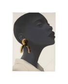 Soul Craft Ecru/Schwarz/Goldbild - 50x70 cm