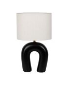 Cavo Lamp Lines E14 1,55 m nero/ecru - 27x15xH45 cm