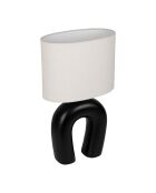 Cavo Lamp Lines E14 1,55 m nero/ecru - 27x15xH45 cm