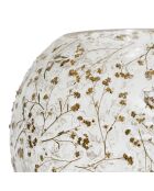 Photophore Gypsophile naturel - D20xH20 cm