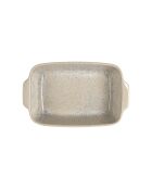 Teglia da forno rettangolare Jeanne maculata bianca - 26x15,5x7 cm