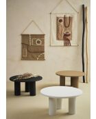 Soul Craft ecru/bruin getuft katoenen canvas - 70x90 cm