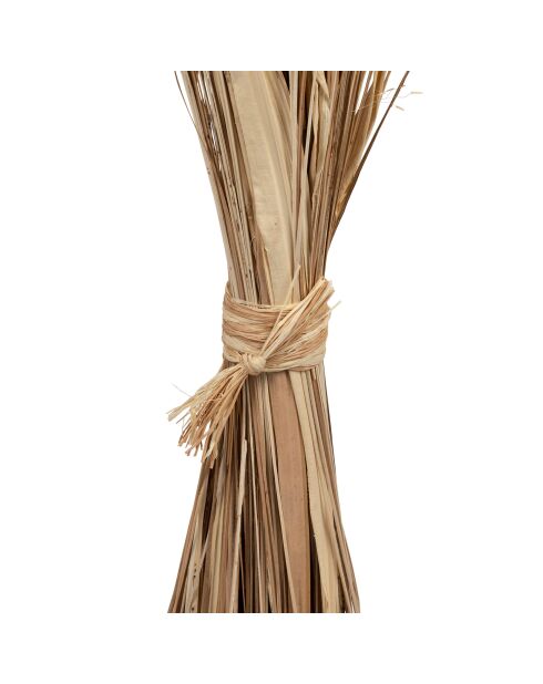 Déco fleurs séchées en plantes séchées Lagurus naturelle - D40xH150 cm