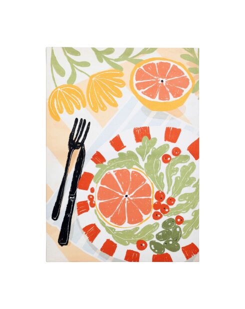 Quadro multicolore della Citrus Gallery - 50x70 cm