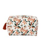Pochette en coton Belle Vie multicolore - 23x12x14 cm