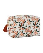 Pochette en coton Belle Vie multicolore - 23x12x14 cm