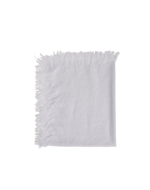 2 sets de table en coton 175 g/m² Nalia blancs - 50x40 cm
