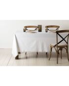 2 sets de table en coton 175 g/m² Nalia blancs - 50x40 cm