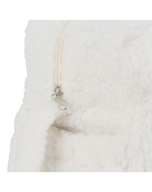 Sac à langer sherpa Songes blanc - 35x15,5x25 cm