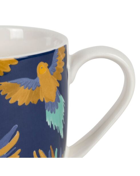 4 tasses à thé BTE Mocoa multicolores - 35 cl