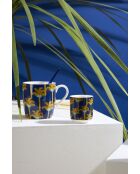 4 tasses à thé BTE Mocoa multicolores - 35 cl