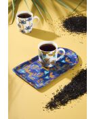 4 tasses à thé BTE Mocoa multicolores - 35 cl