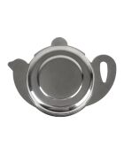 Infuseur à thé théière en inox gris argenté - 11x8xH9 cm