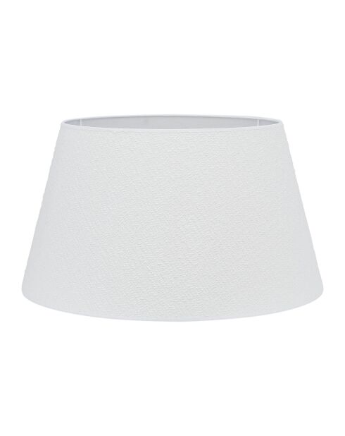 Abat-jour bouclette Feb blanc cassé - D60xH34 cm