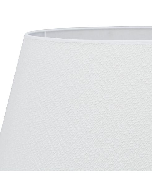 Abat-jour bouclette Feb blanc cassé - D60xH34 cm