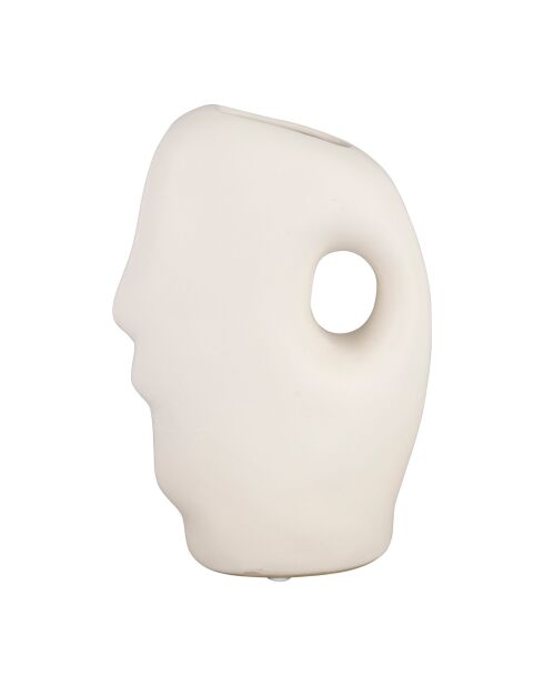 Vase Organic écru - 16x8xH23 cm