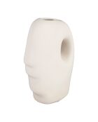 Vase Organic écru - 16x8xH23 cm