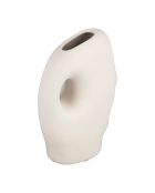 Vase Organic écru - 16x8xH23 cm