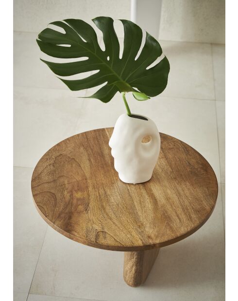 Vase Organic écru - 16x8xH23 cm