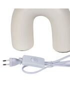 Cavo Lamp Lines E14 1,30 m ecru/nero - 22x13xH34,5 cm