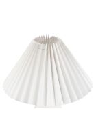 Lampe Funky E27 60 W câble 1,50 m blanche - D24,5xH33 cm