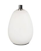Lampe Funky E27 60 W câble 1,50 m blanche - D24,5xH33 cm