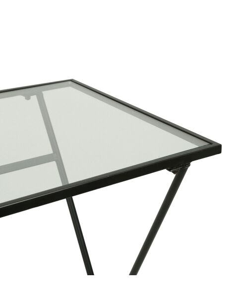 Console Mians noire - 100,5x45xH78 cm