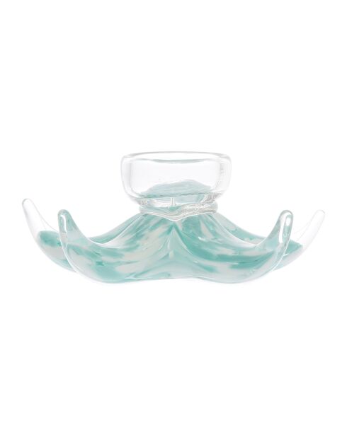 Porte T-Light Amarres turquoise - D15xH6 cm