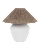 Cavo per lampada Quintao E27 2 m bianco/naturale - D38xH38 cm