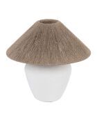 Cavo per lampada Quintao E27 2 m bianco/naturale - D38xH38 cm