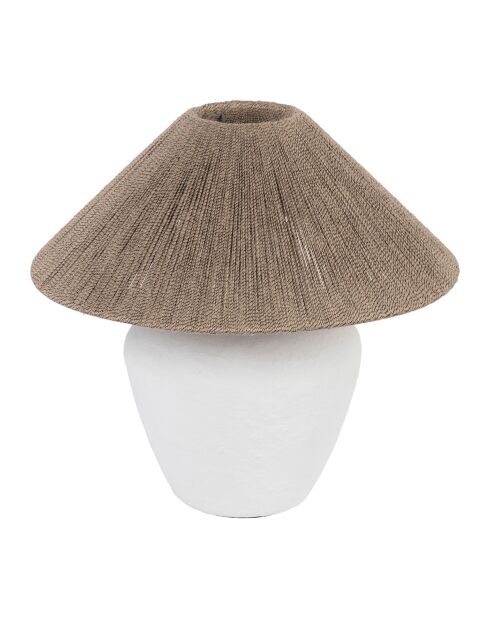 Cavo per lampada Quintao E27 2 m bianco/naturale - D38xH38 cm