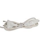 Cavo per lampada Quintao E27 2 m bianco/naturale - D38xH38 cm