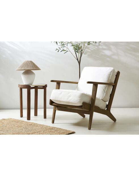 Cavo per lampada Quintao E27 2 m bianco/naturale - D38xH38 cm