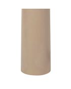 Lámpara de pie Champart E27, cable beige de 2,40 m, D15-40xH115 cm