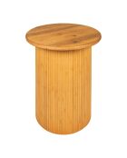 Table d'appoint Saori naturelle - D40xH50 cm