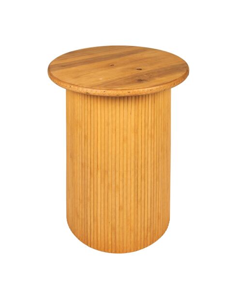 Table d'appoint Saori naturelle - D40xH50 cm