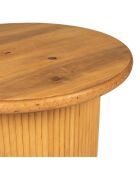 Table d'appoint Saori naturelle - D40xH50 cm