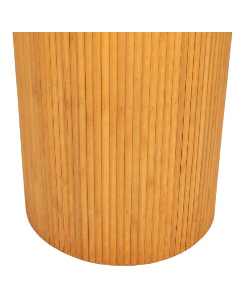 Table d'appoint Saori naturelle - D40xH50 cm