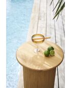 Table d'appoint Saori naturelle - D40xH50 cm