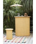 Table d'appoint Saori naturelle - D40xH50 cm