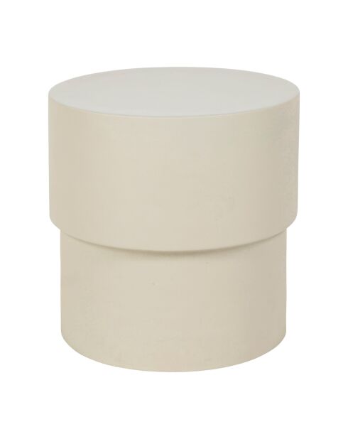 Tavolino da divano Arty grigio chiaro - P36xH36 cm