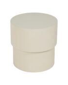 Tavolino da divano Arty grigio chiaro - P36xH36 cm