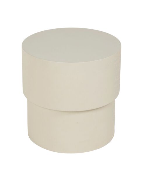 Tavolino da divano Arty grigio chiaro - P36xH36 cm