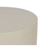 Tavolino da divano Arty grigio chiaro - P36xH36 cm