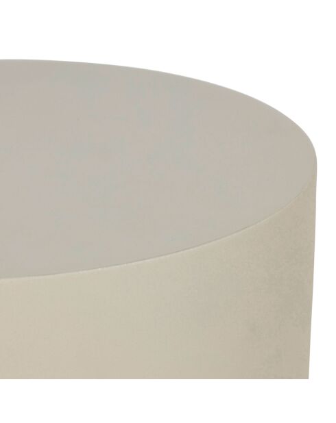 Tavolino da divano Arty grigio chiaro - P36xH36 cm